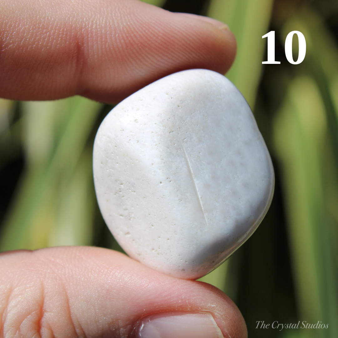 Scolecite Polished Crystal Tumblestones