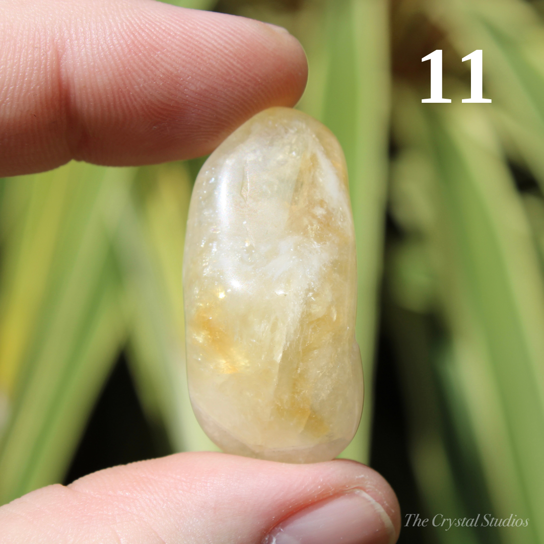 Citrine (Heat Treated) Large Polished Crystal Tumblestones