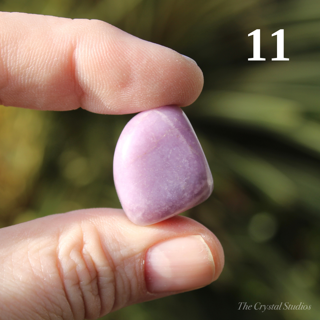 Lepidolite Polished Crystal Tumblestones