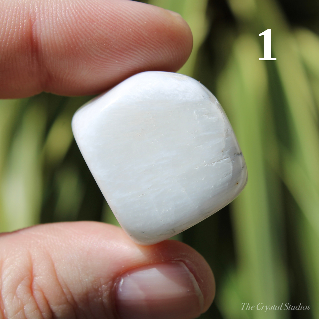 Scolecite Polished Crystal Tumblestones