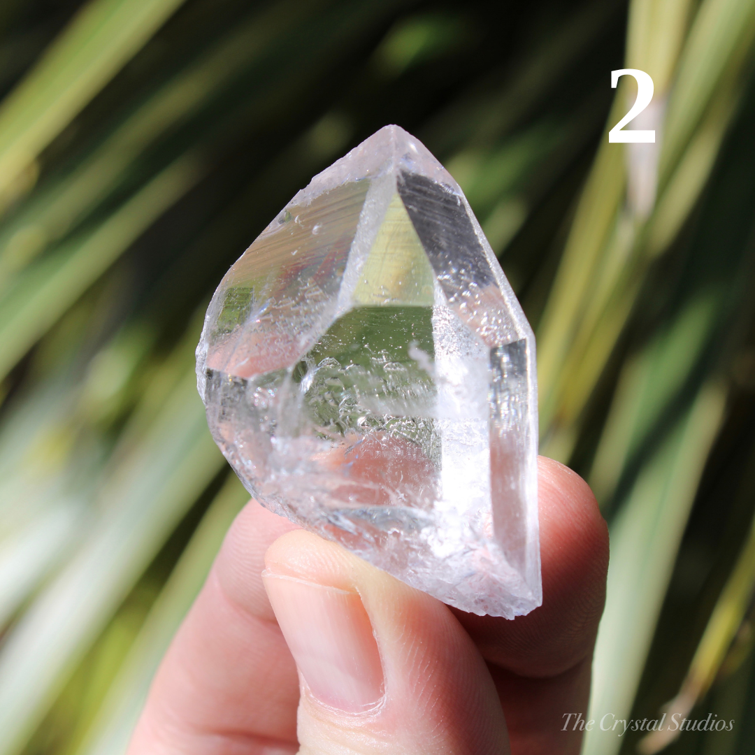 Clear Quartz Small Chubby Natural Crystal Points