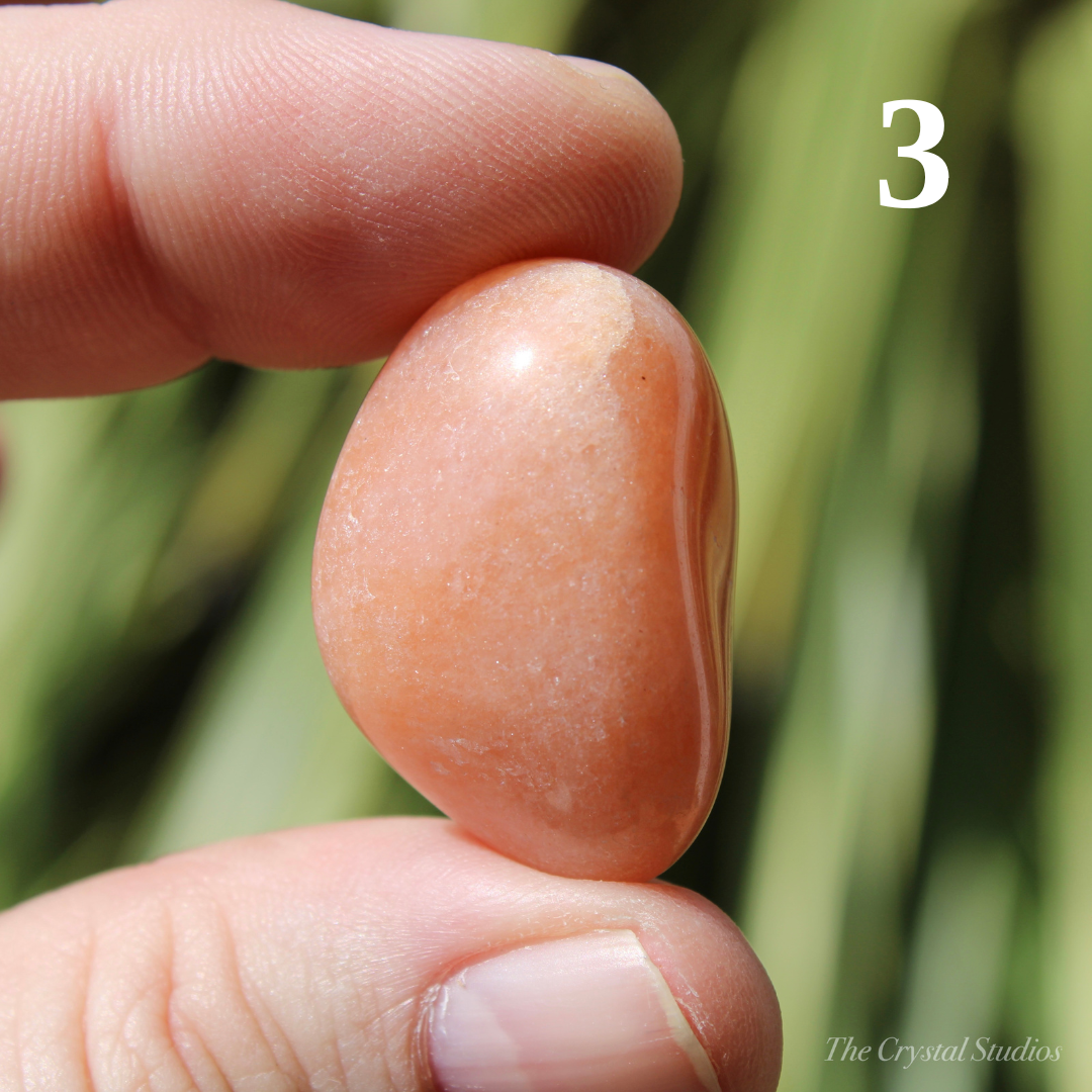 Peach Aventurine Polished Crystal Tumblestones