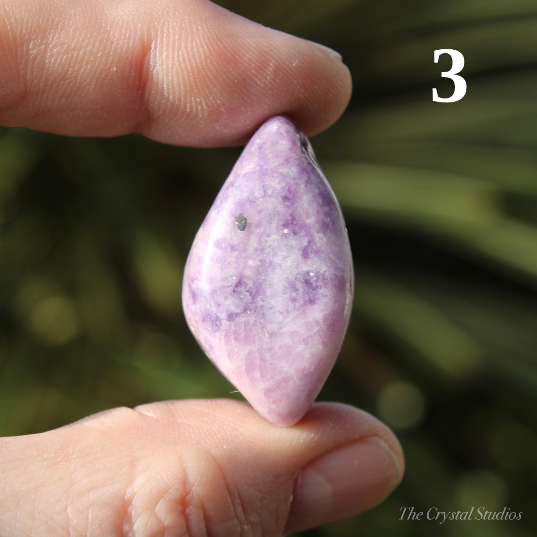 Lepidolite Polished Crystal Tumblestones