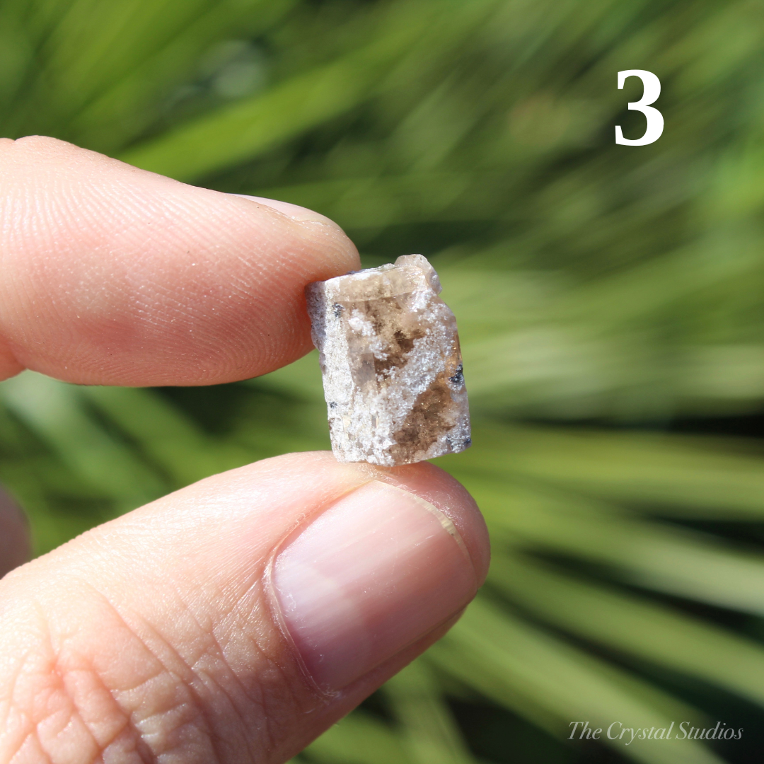 Sand Topaz Natural Crystals