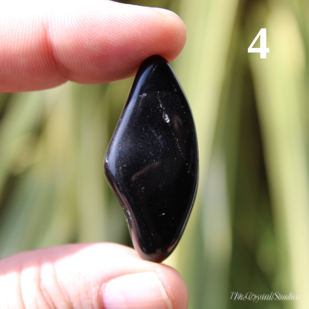 Obsidian Large Polished Crystal Tumblestones