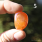 Tangerine Aura Polished Crystal Tumblestones