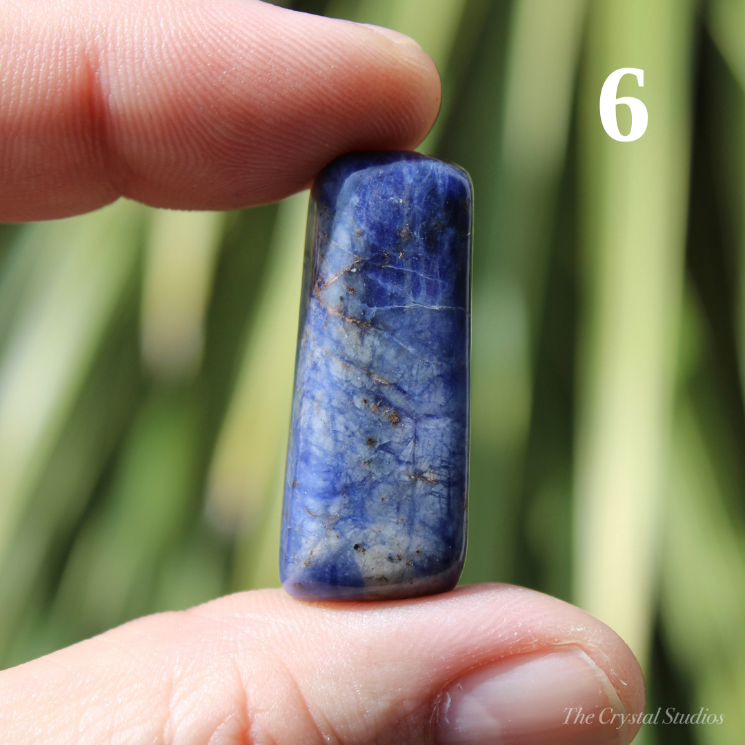 Sodalite Polished Crystal Tumblestones