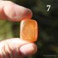 Tangerine Aura Polished Crystal Tumblestones