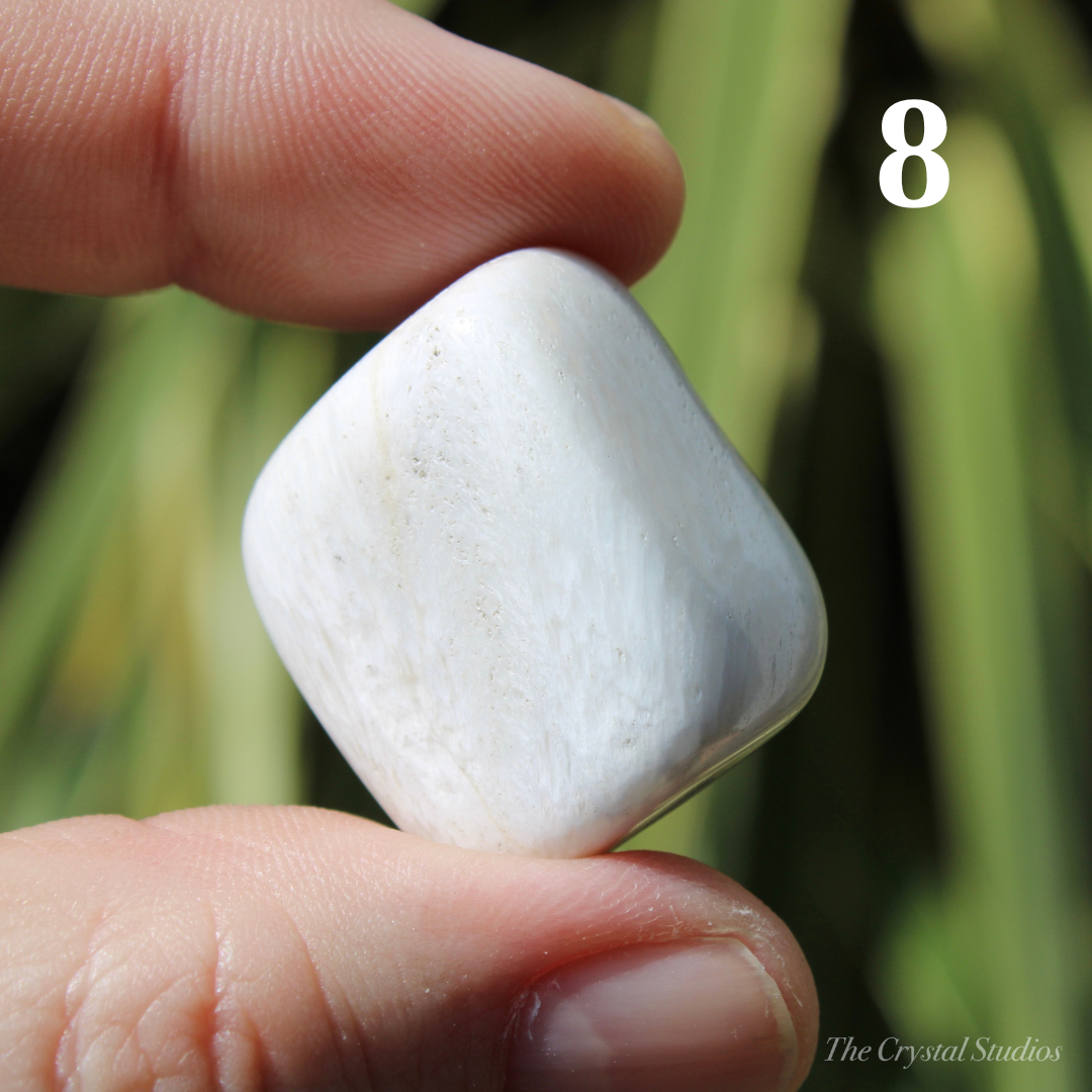 Scolecite Polished Crystal Tumblestones