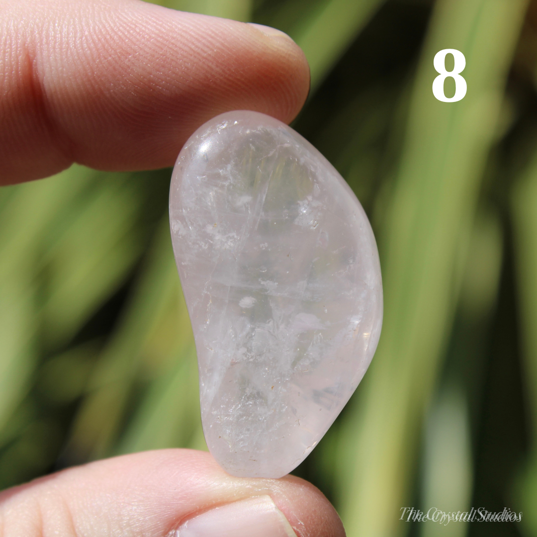 Rose Quartz Polished Crystal Tumblestones