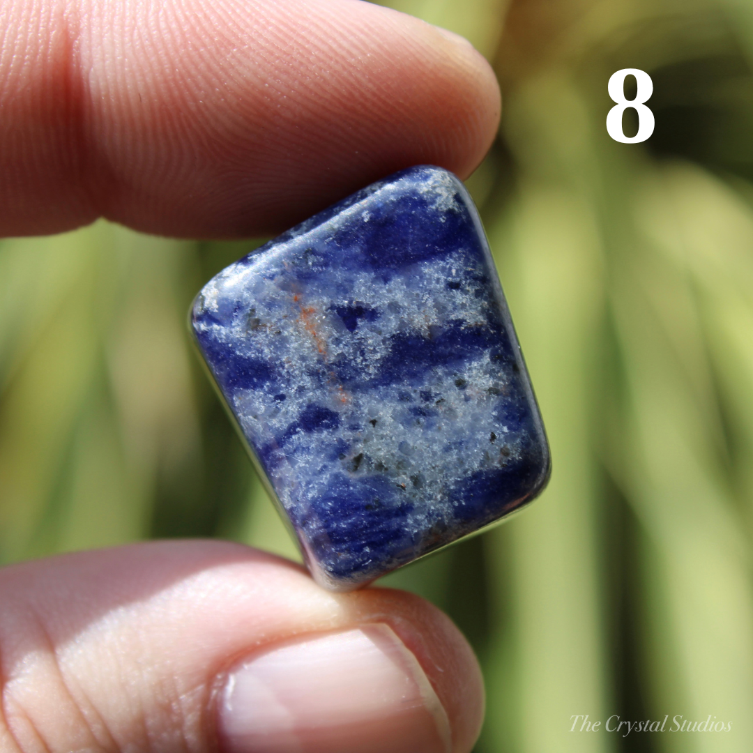 Sodalite Polished Crystal Tumblestones