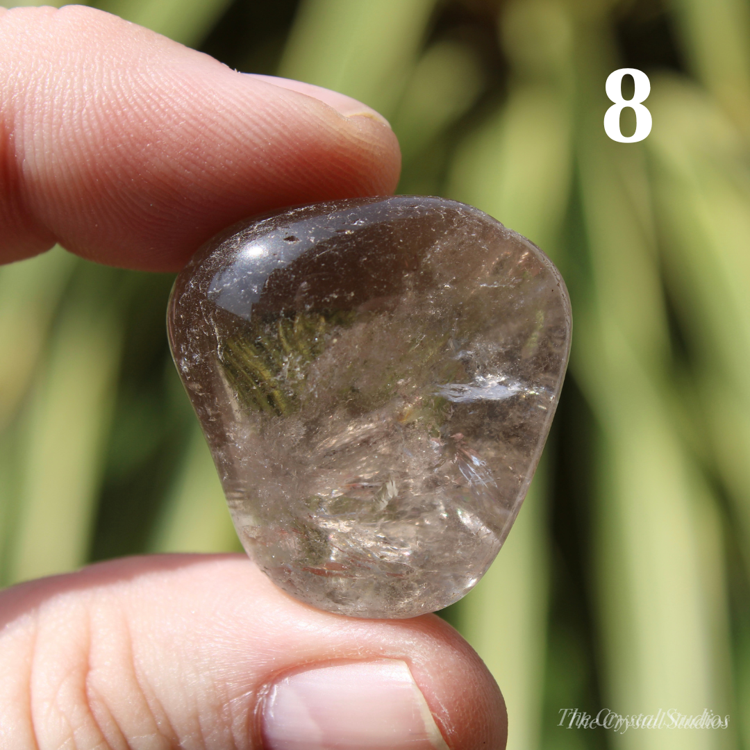 Smokey Quartz Polished Crystal Tumblestones