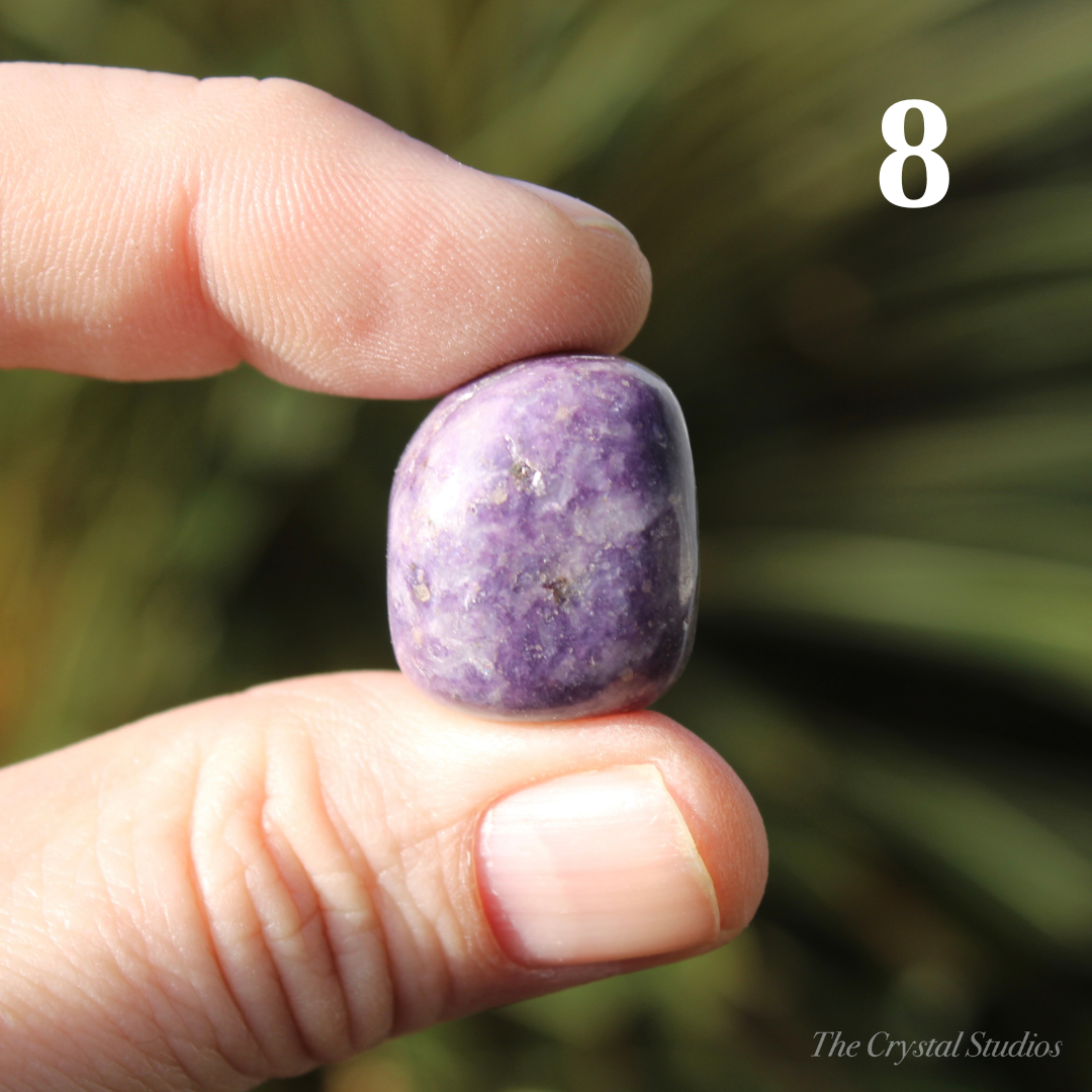 Lepidolite Polished Crystal Tumblestones