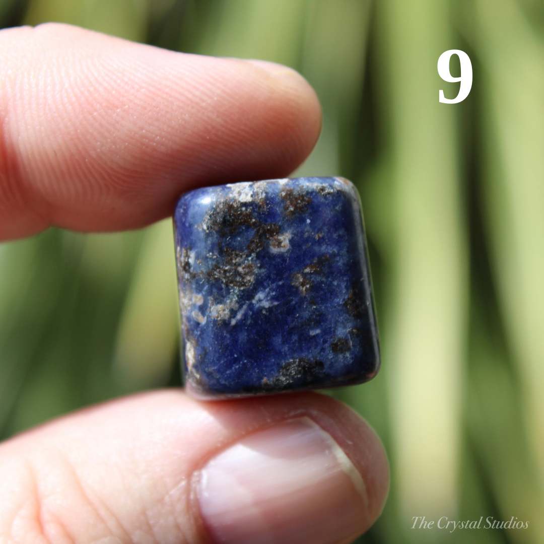 Sodalite Polished Crystal Tumblestones