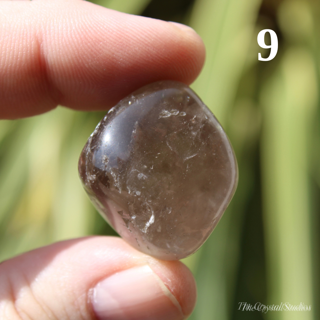 Smokey Quartz Polished Crystal Tumblestones