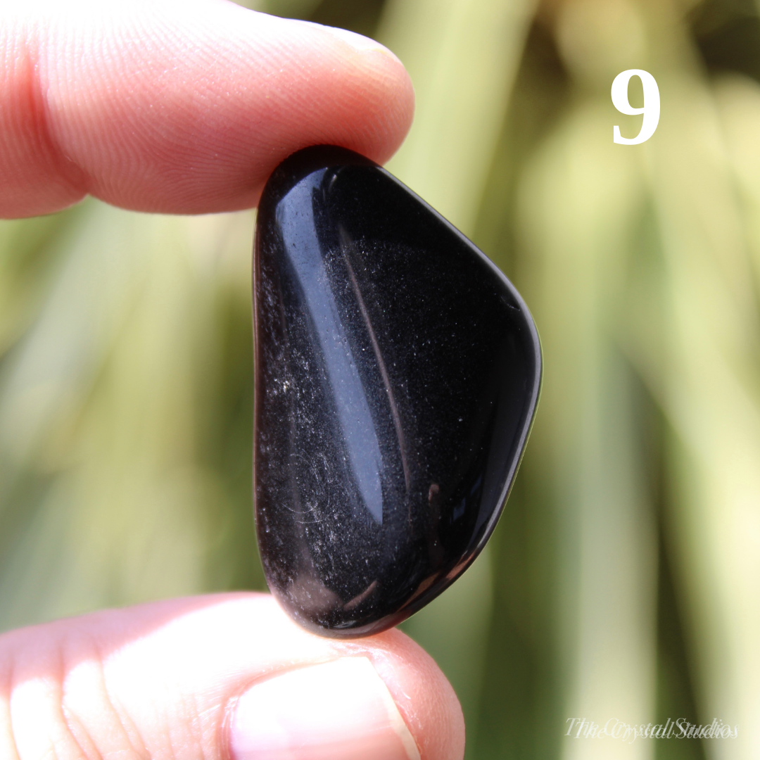 Obsidian Large Polished Crystal Tumblestones