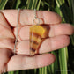 Yellow Fluorite Pendulum Polished Crystal