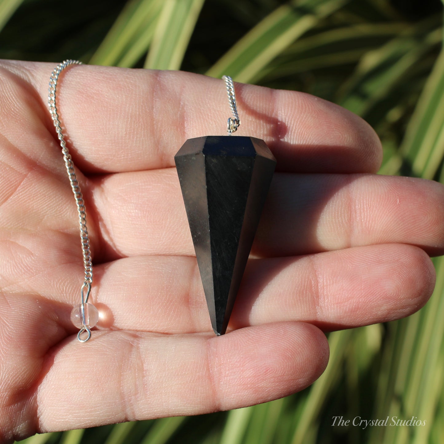 Shungite Pendulum Polished Crystal