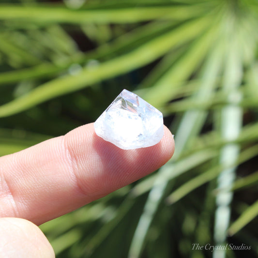 Apophyllite Small Natural Crystal Pyramid/Tip