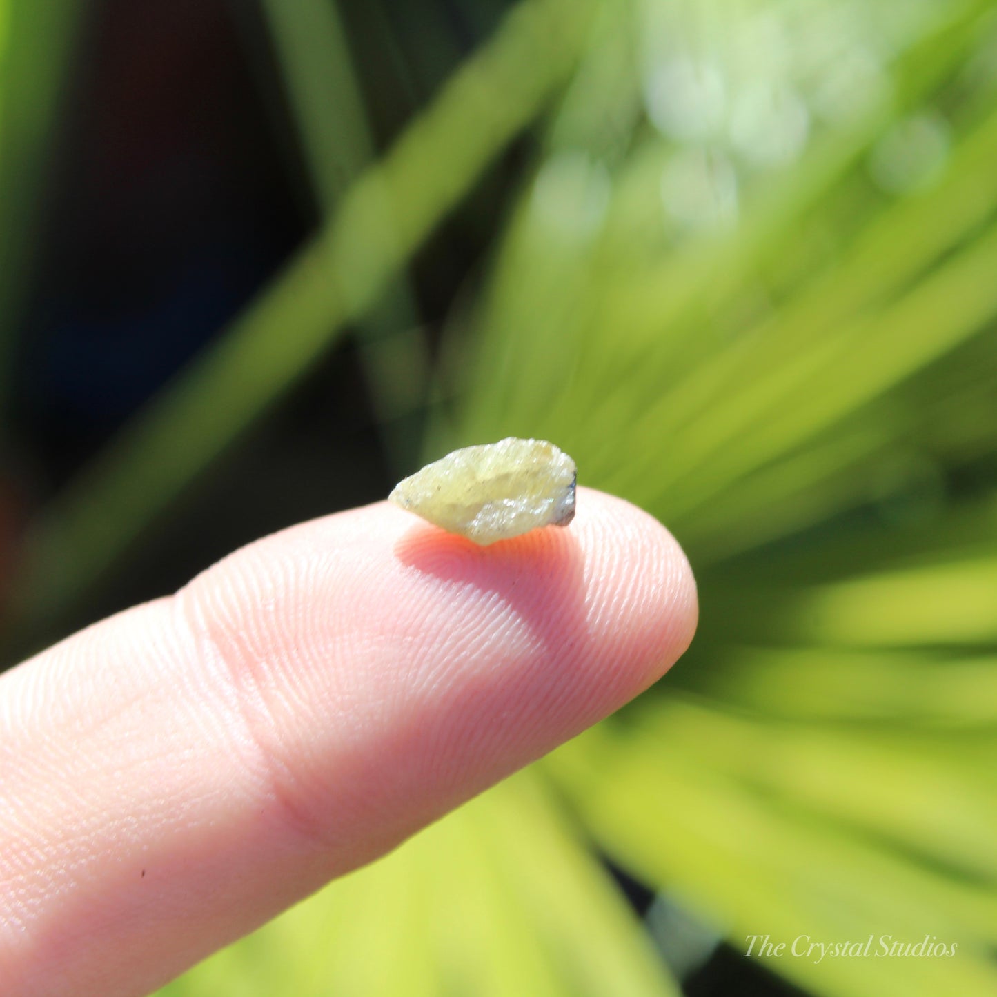 Green Tanzanite Natural Crystal