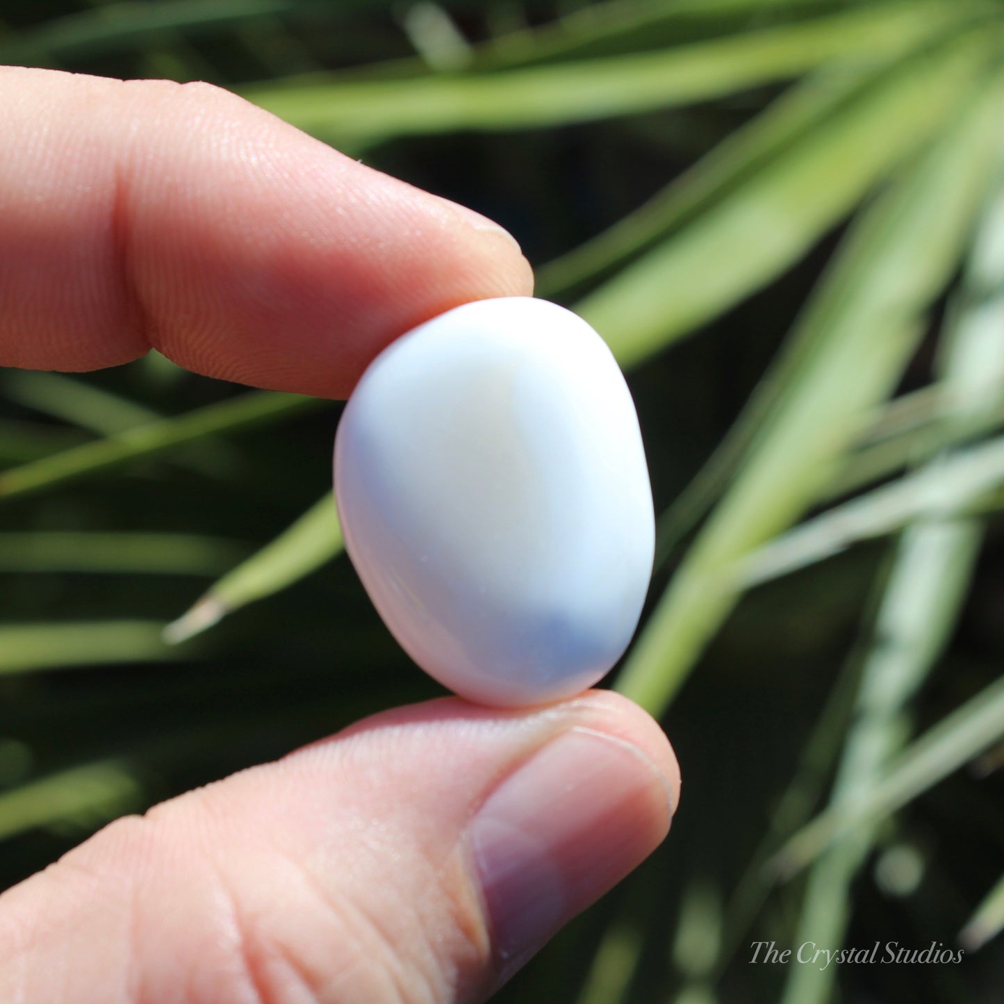 Mother of Pearl Polished Crystal Tumblestone