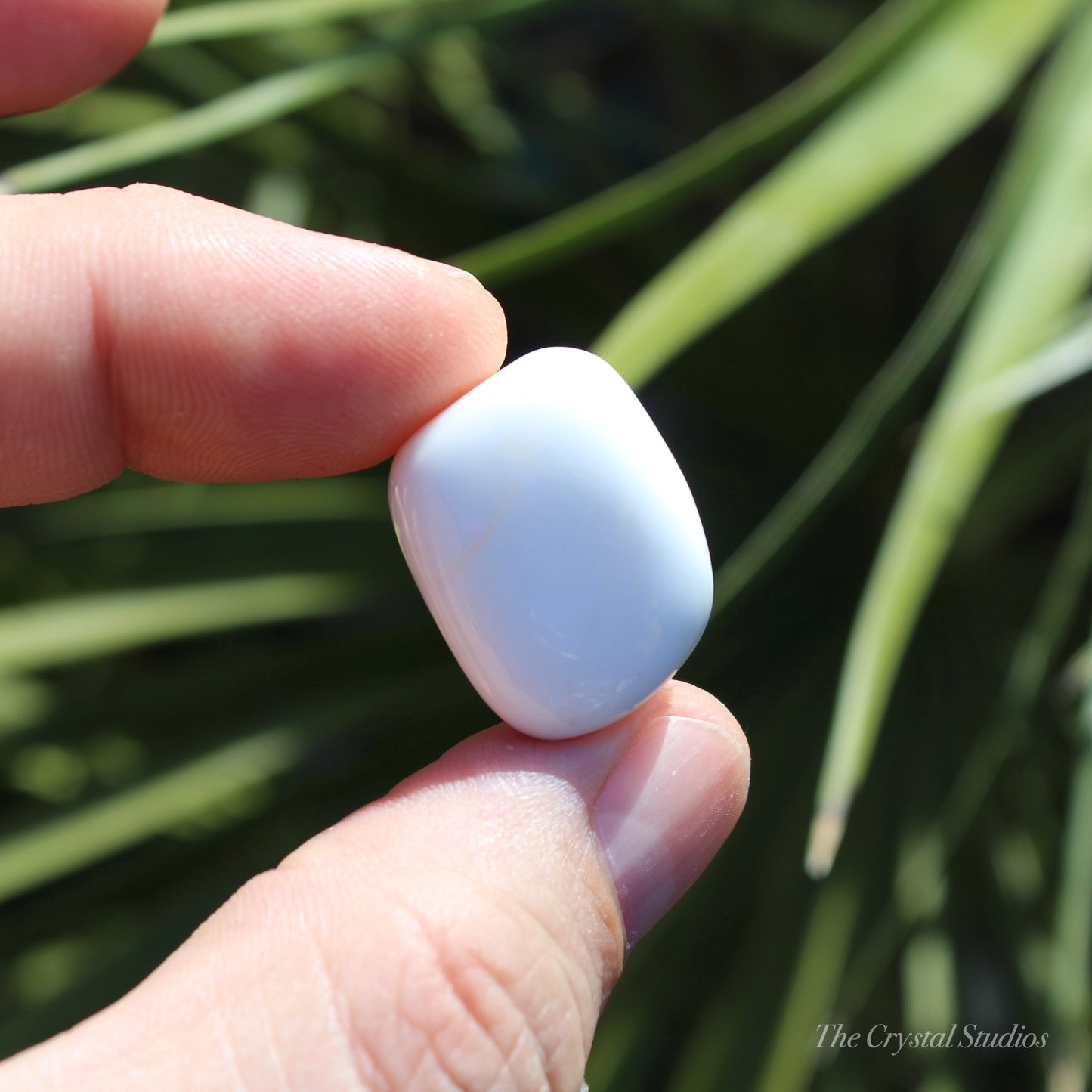 Mother of Pearl Polished Crystal Tumblestone