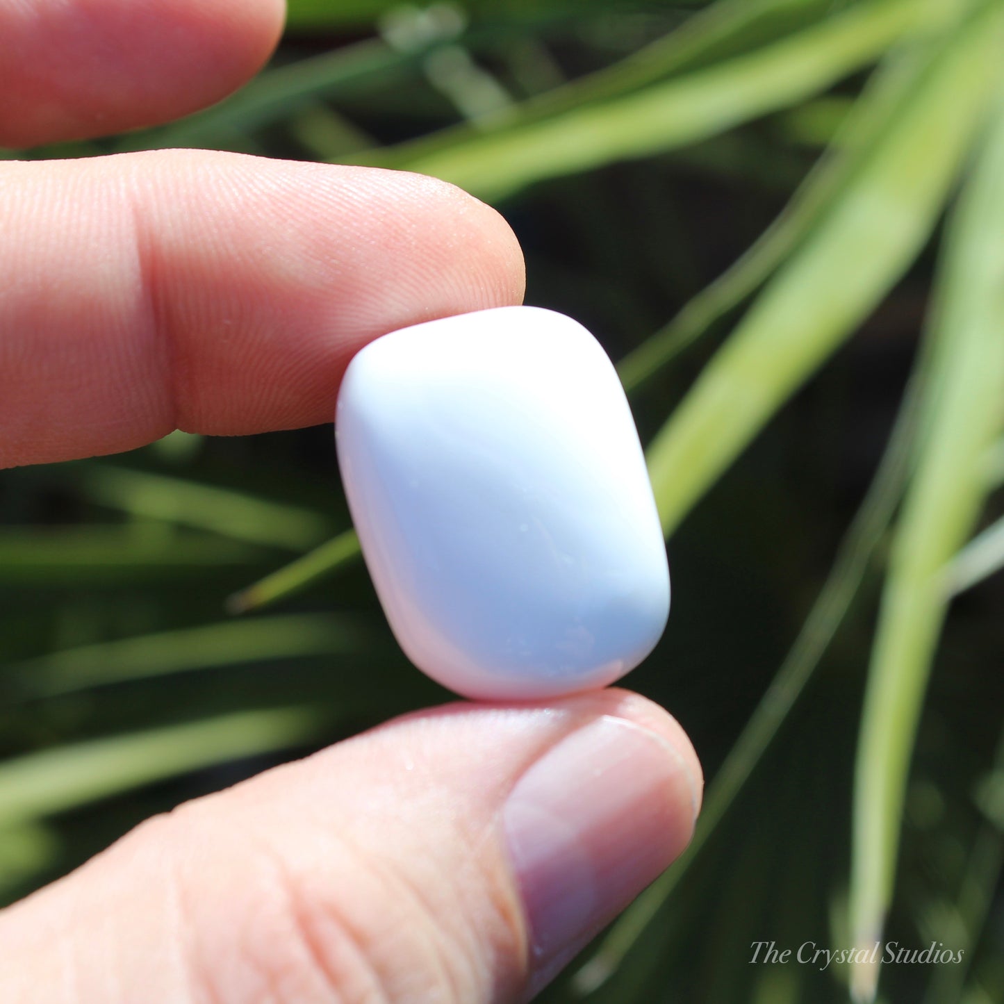 Mother of Pearl Polished Crystal Tumblestone