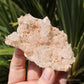 Pink Himalayan Samadhi Quartz Crystal Cluster