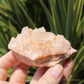 Pink Himalayan Samadhi Quartz Crystal Cluster