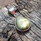 Labradorite Silver Plated Classic Pendant