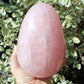 Rose Quartz XXL Polished Crystal Egg