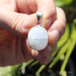 Rainbow Moonstone Silver Plated Classic Pendant