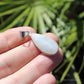 Rainbow Moonstone Silver Plated Classic Pendant