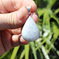 Rainbow Moonstone Silver Plated Classic Pendant