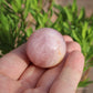 Rose Quartz Small Polished Crystal Sphere