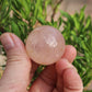 Rose Quartz Small Polished Crystal Sphere