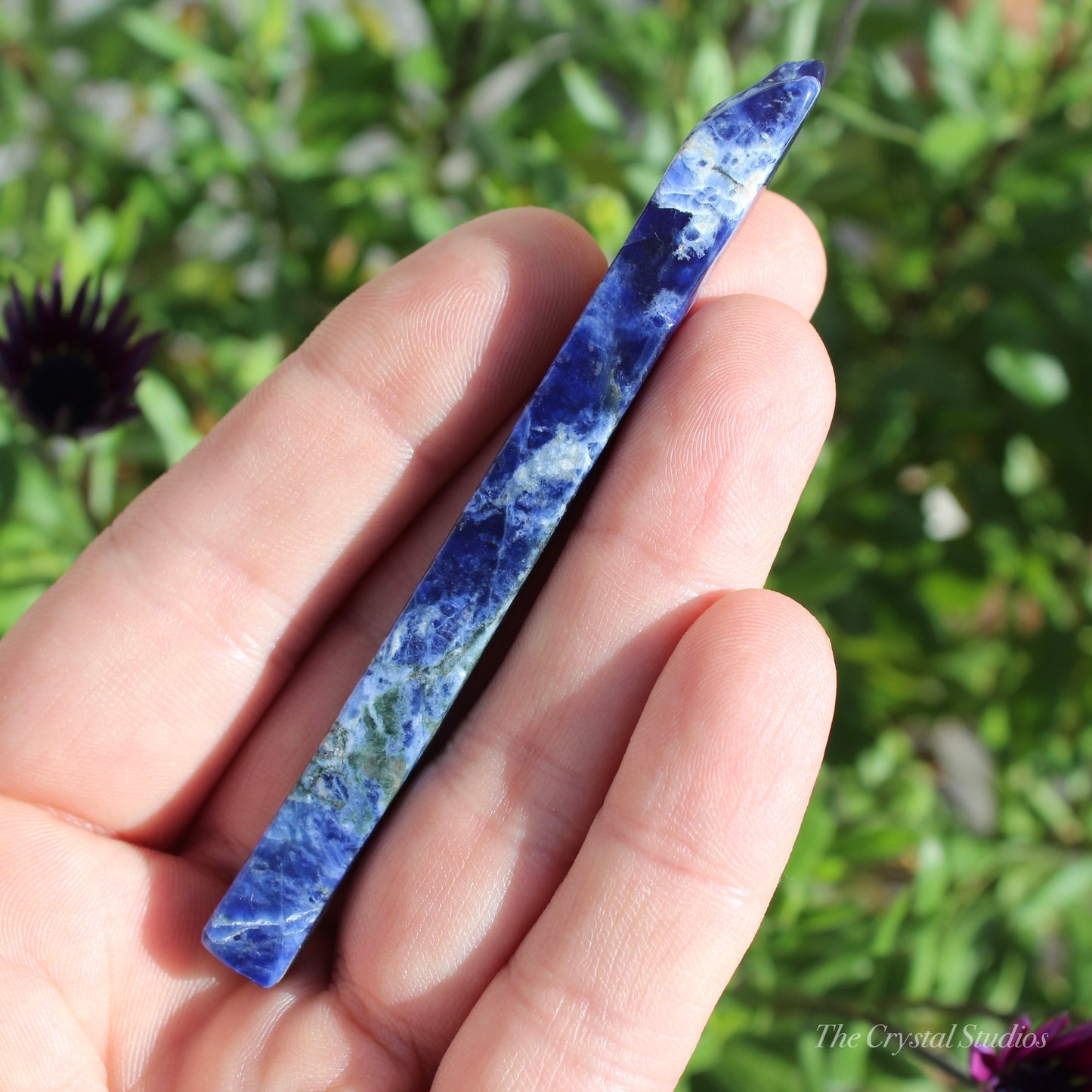 Sodalite Polished Crystal Rod