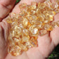 Citrine (Heat Treated) Tumbled Mini Crystals Set