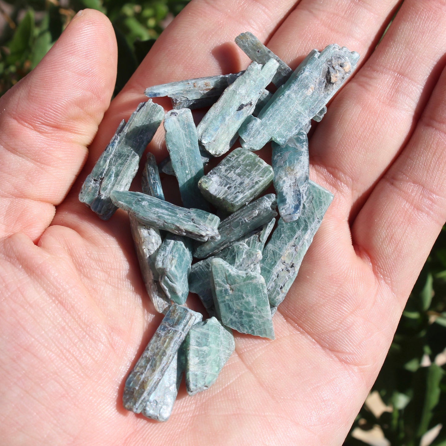 Green/Blue Kyanite Natural Crystal Blade