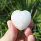 Rose Quartz Puff Heart Polished Crystals