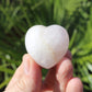 Rose Quartz Puff Heart Polished Crystals