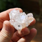 Apophyllite with Stilbite Natural Crystal Cluster