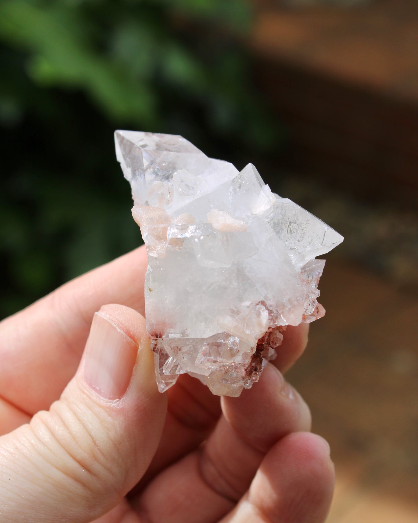 Apophyllite with Stilbite & Heulandite Natural Crystal Cluster