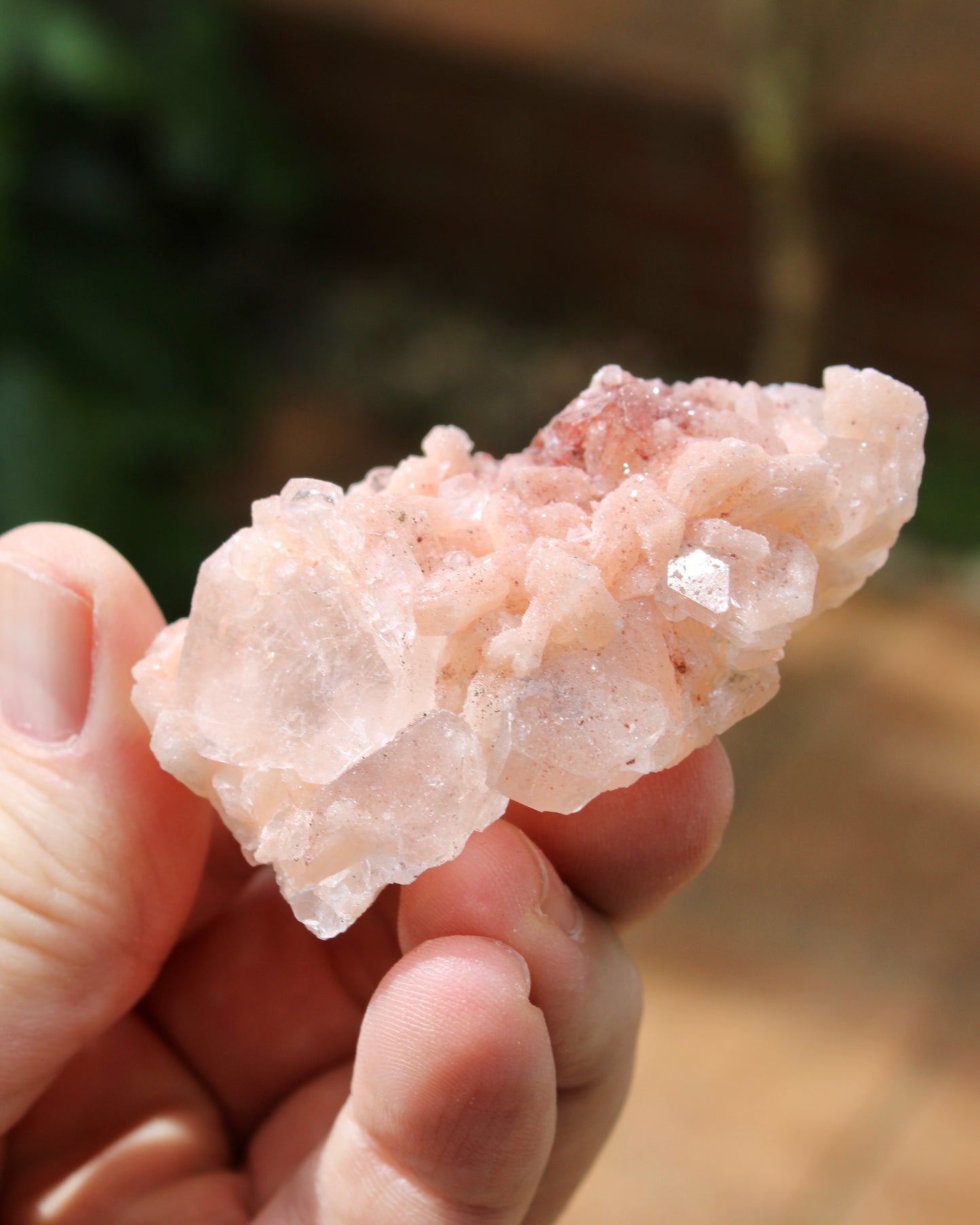 Apophyllite with Stilbite & Heulandite Natural Crystal Cluster