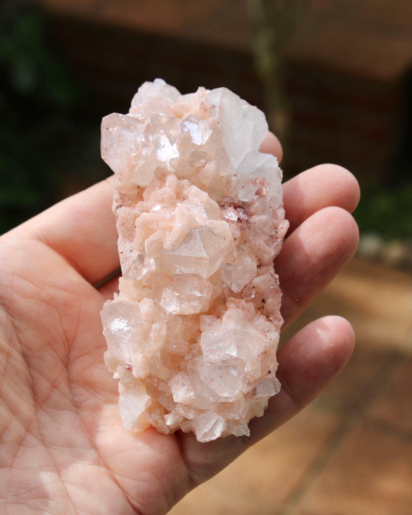 Apophyllite with Stilbite & Heulandite Natural Crystal Cluster