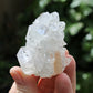 Apophyllite with Stilbite Stalactite Natural Crystal Cluster