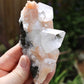 Apophyllite with Stilbite Natural Crystal Cluster