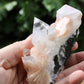 Apophyllite with Stilbite Natural Crystal Cluster