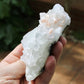 Apophyllite with Stilbite Natural Crystal Cluster