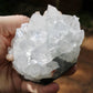 Apophyllite with Stilbite Natural Crystal Cluster